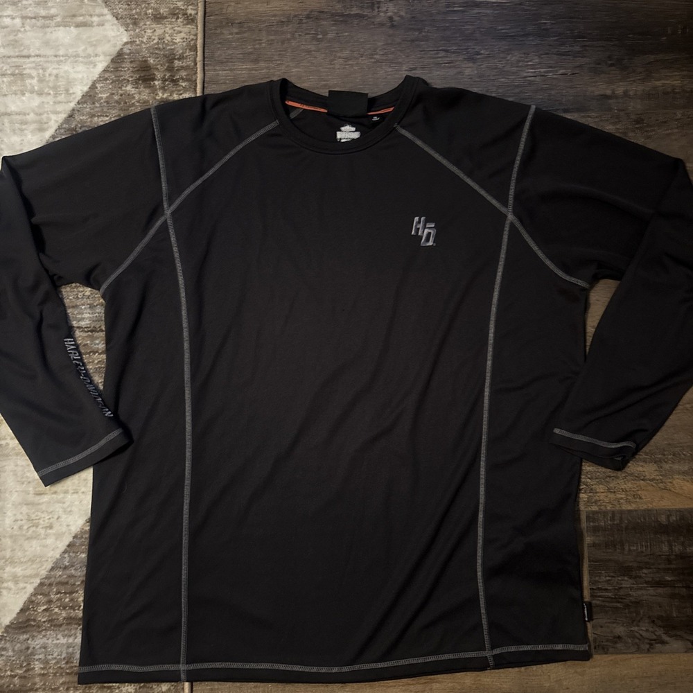 Harley-Davidson H-D Performance Protective Men's 2XL ColdBlack Shirt LS